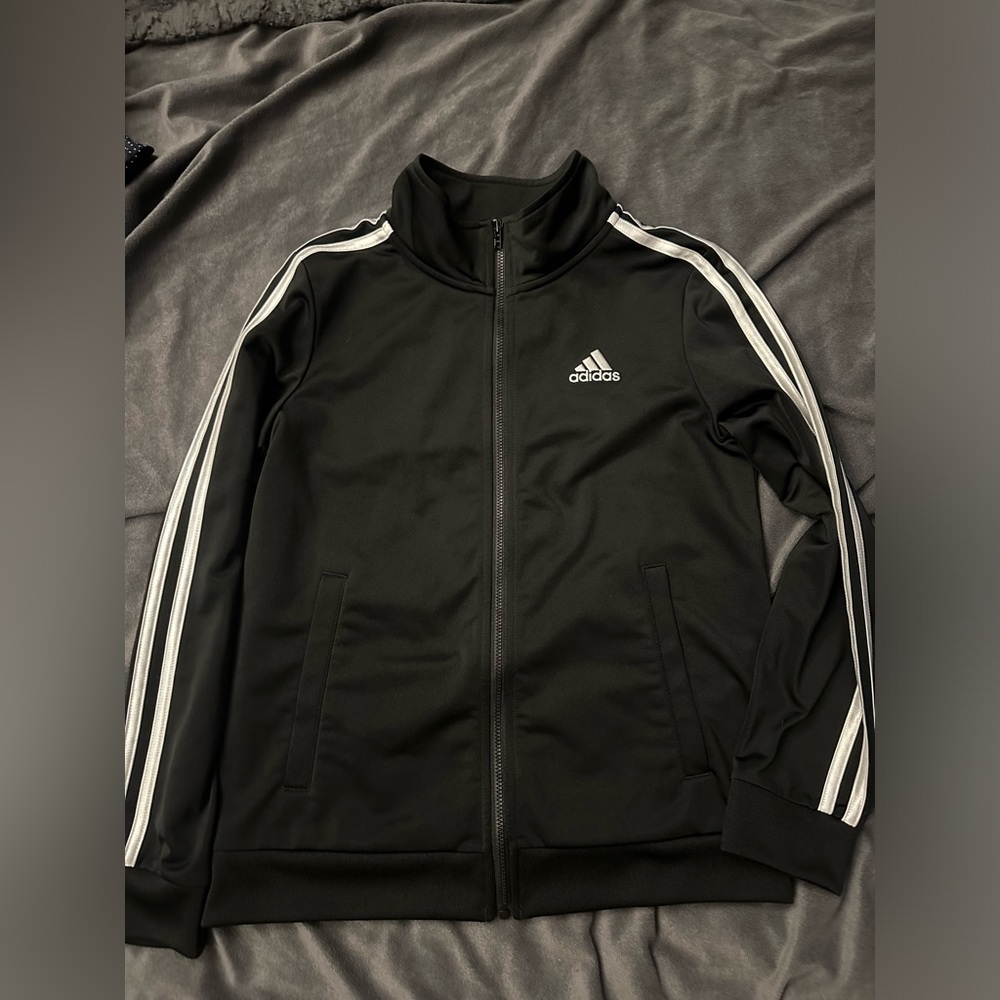Boys Adidas Warm Up Jacket Size M (10/12)